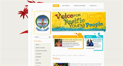 Desktop Screenshot of pacificyouthcouncil.org